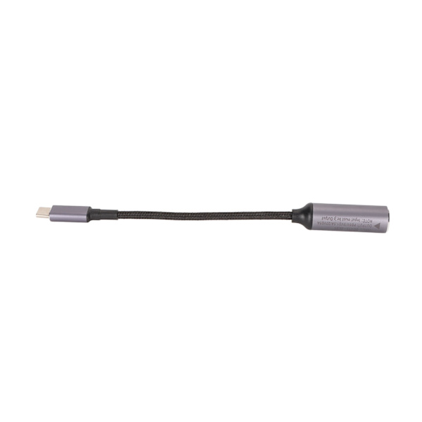 DC til Type C Kabel 6.3x3.0mm 100W Hun Input til Han Output Nylon Type C til DC6330 Kabel til Tablet Telefon PC