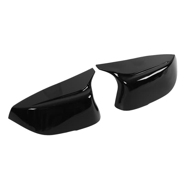 2 stk. sidespejlkapper i blank sort ABS-erstatning til Infiniti Q50 Q50S 2014+