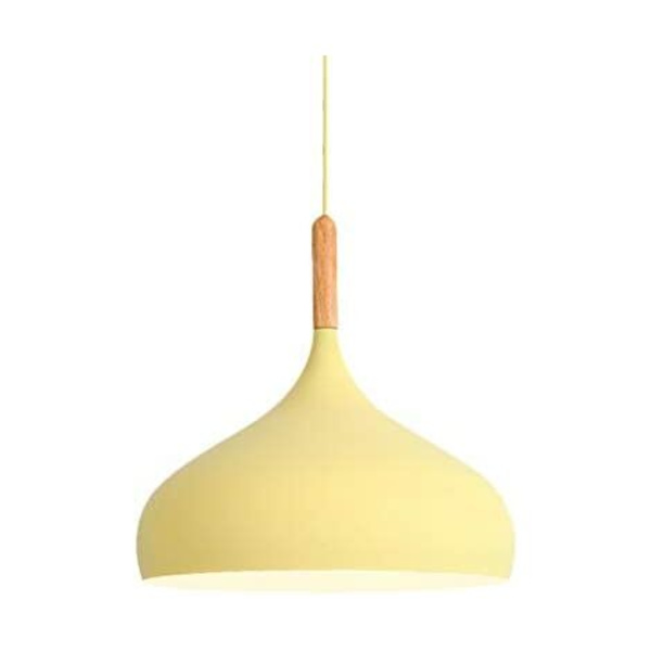 Pohjoismainen moderni kattovalo Ravintola Baari Cafe Ravintola 24cm (keltainen)