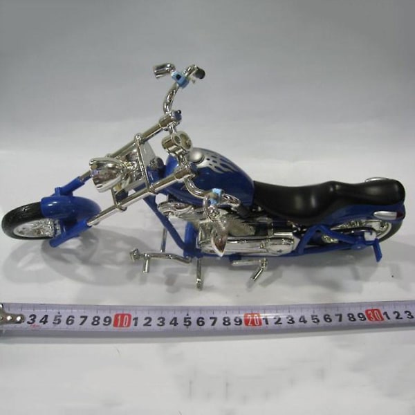 1/6-mittakaavainen 30 cm pitkä klassinen maastomoottoripyörä muovisimulaatio mallikokoelma koristeellinen esittely pojan lahjalelut