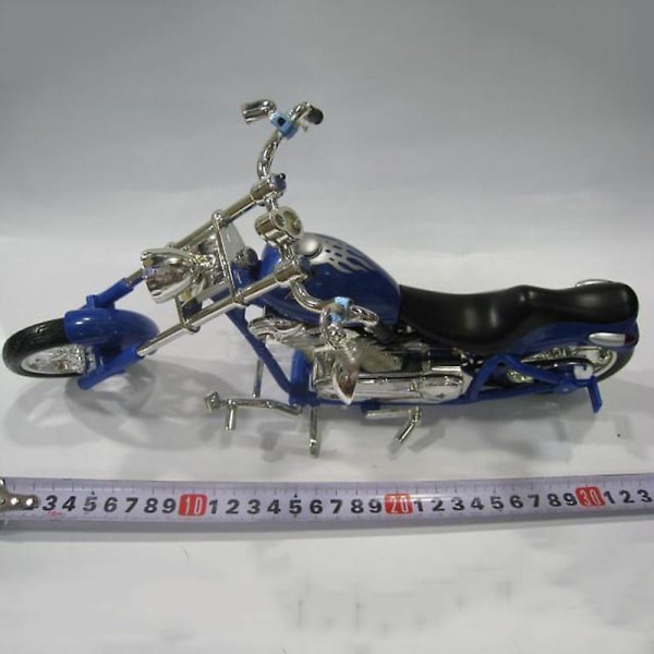 1/6-skala 30 cm lang Klassisk offroad-motorcykel plastsimulering Modelsamling Dekoration Display Dreng Gavelegetøj