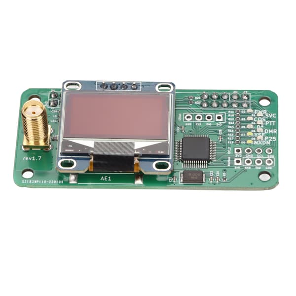 UHF VHF UV MMDVM Hotspot Modulsett SMA Grensesnitt LED-skjerm Antenne