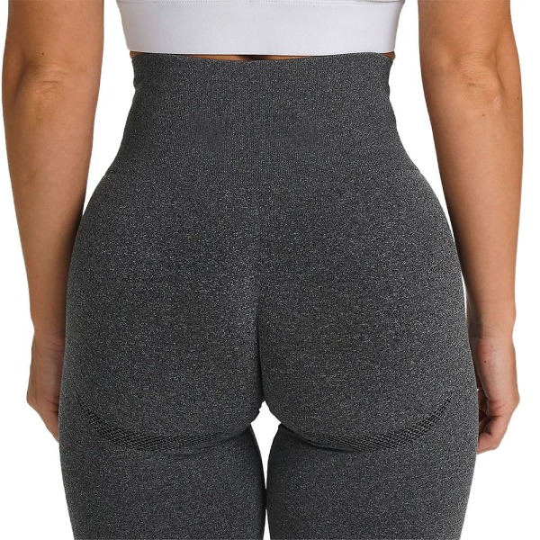 tighta yogabyxor för kvinnor Black L