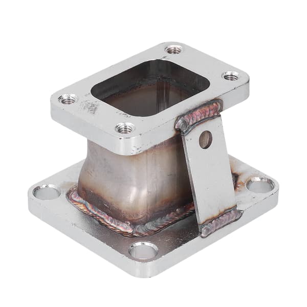 T25 til T4 Turbo Manifold Flange Konverteringsadapter Rustfrit Stål Universelle Autodele