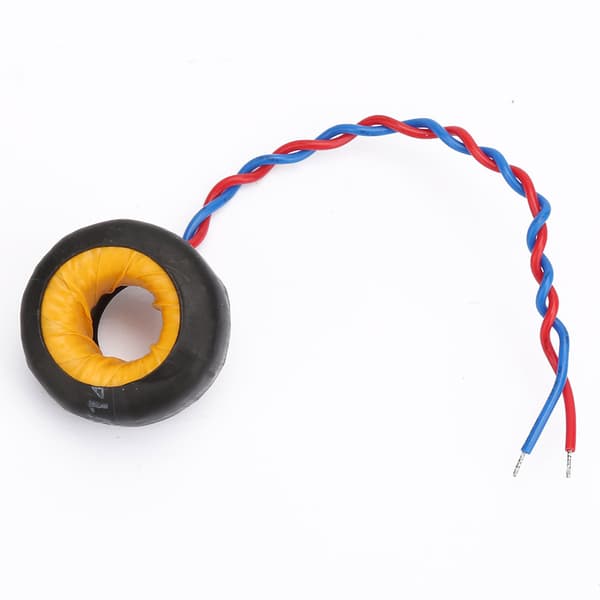 Digital LED voltmeter/strømmåler - AC 100-300V, 0-10A (rød/blå)
