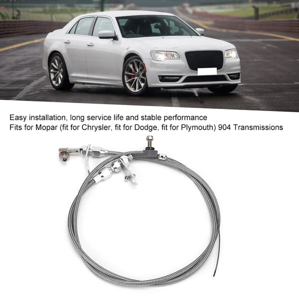 Växellåda Flätad Växelvajer i Rostfritt Stål Passar Chrysler