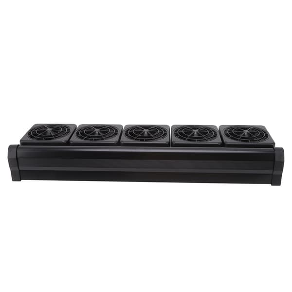 Mini Justerbar 5-hovedet Akvarie Køleventilator US Stik 100 240V