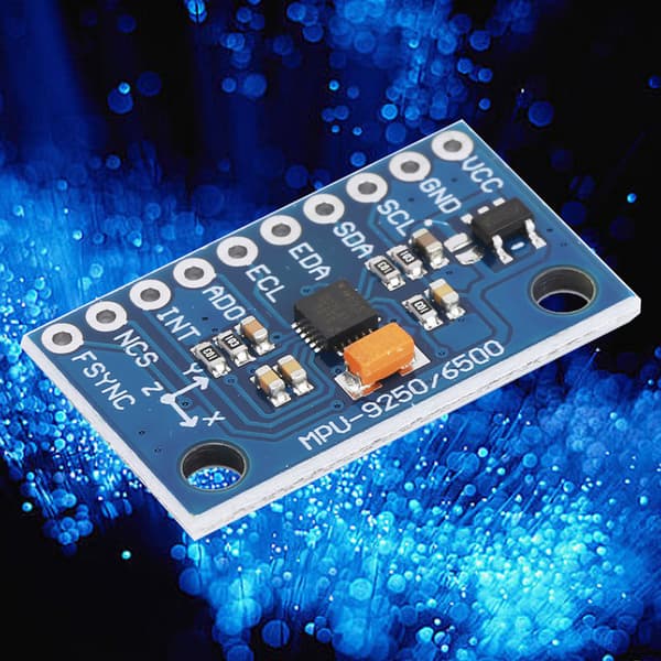 MPU9250 GY9250 9 Akse 16 Bit Gyroskop Accelerometer Magnetometer Sensor 3V til 5V