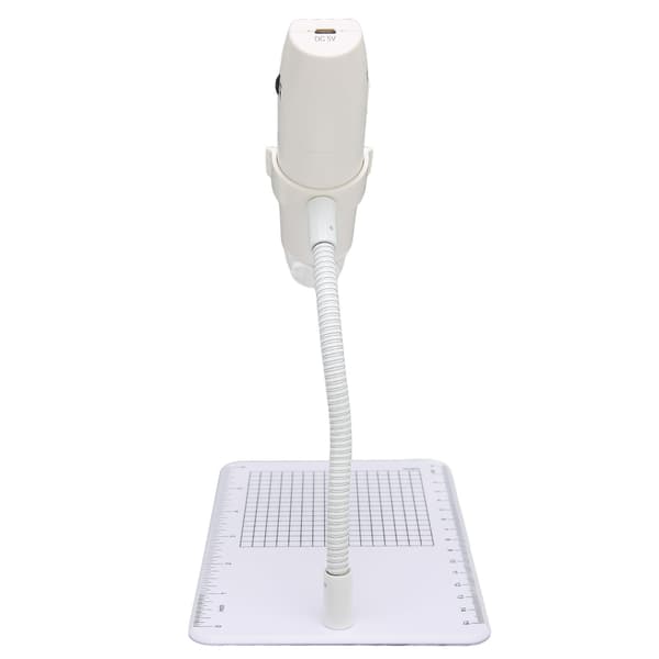 Trådlöst digitalt mikroskop Mini Handhållet 8 LED HD-kamera WiFi USB-kompatibel Smartphone Tablet PC Vit