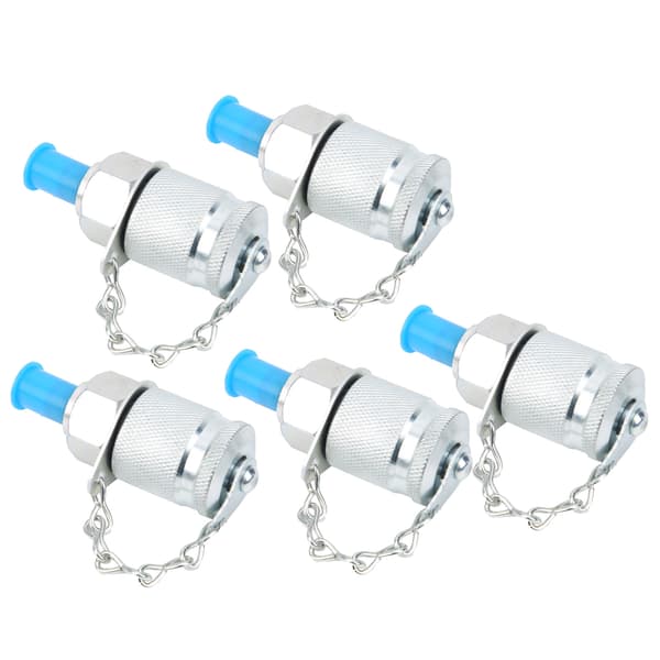 Hydraulisk testadapter 5-delars set PT PPTM8x1 gängad koppling tryckmätning