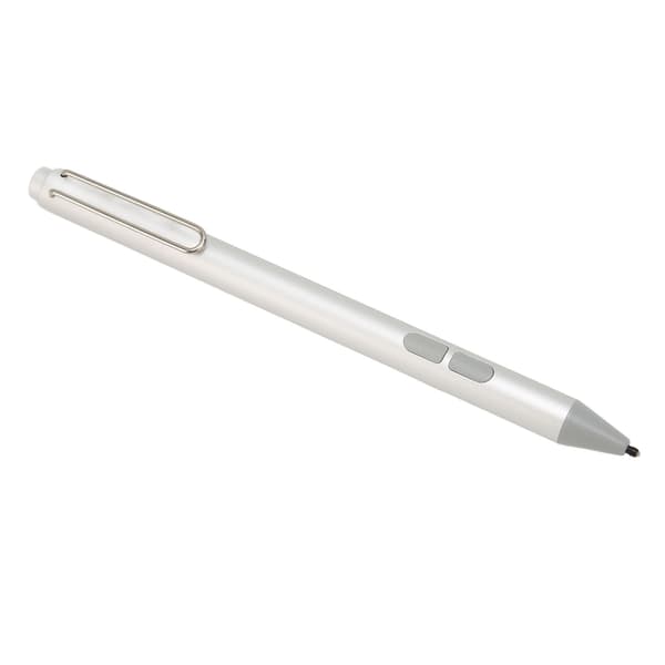 Aktiv Stylus 4096 Tryckkänslighet Tiltfunktion Kapacitiv Penna för Microsoft Silver