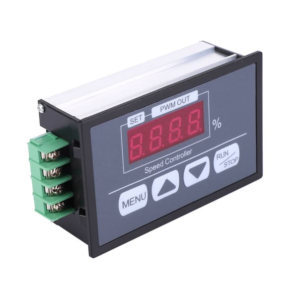 PWM Hastighetskontroller Knapp Type Motor Strømregulering Strømkontroller DC6V til 60V