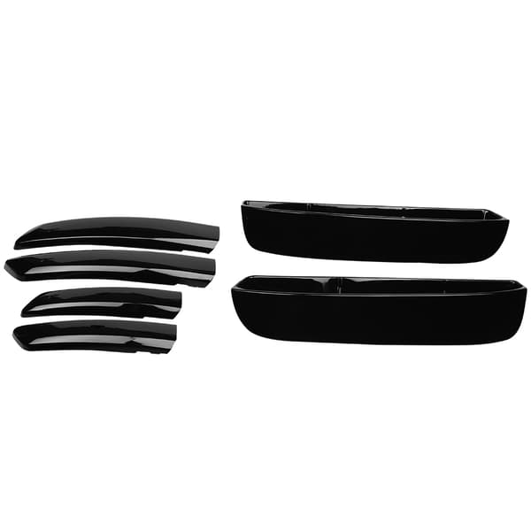 6st svarta ABS-plast dimljusskydd fram för Land Rover Discovery 5 2017-2018