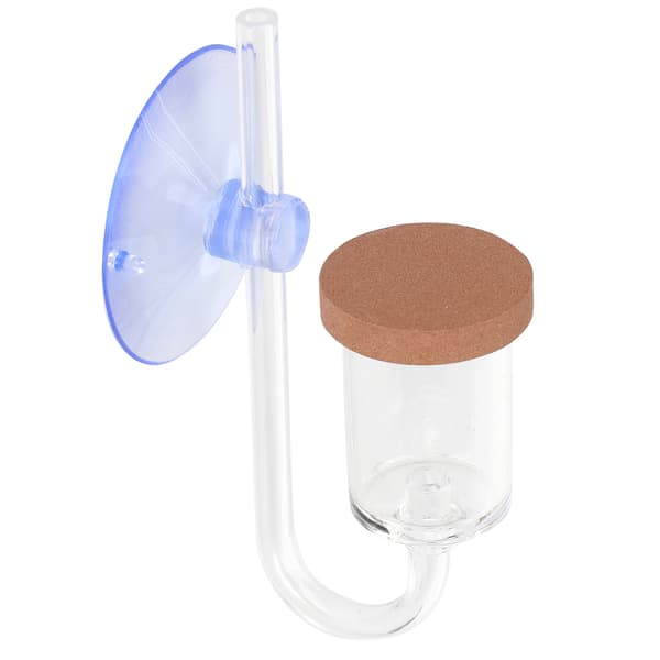 Akvarium CO2 Diffuser Transparent med Sugkopp