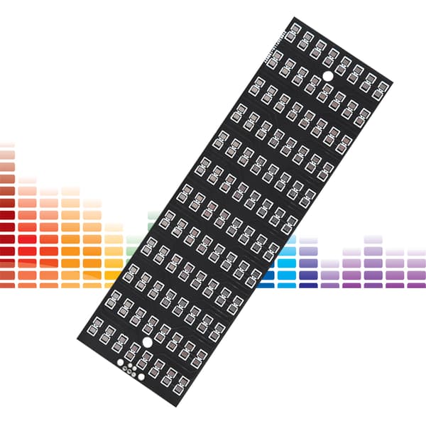 LED Elektronisk Musik Spektrum Display Kit DIY Spektrumanalysator 5V Mikrocontroller Lang Levetid