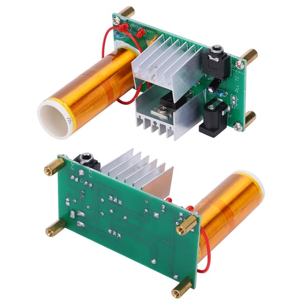 Tesla Coil Module DIY Mini Plasma Högtalare Elektroniksats 15W DC 15-24V 2A