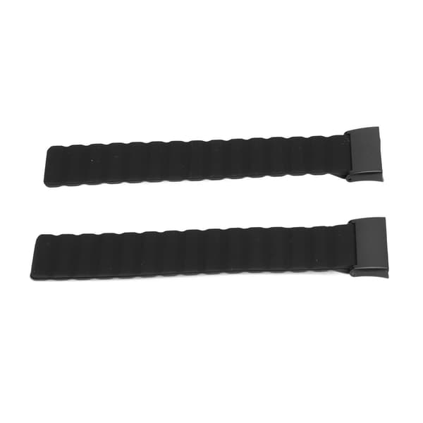 Justerbar silikone magnetisk urrem til Redmi Smart Wearable tilbehør sort