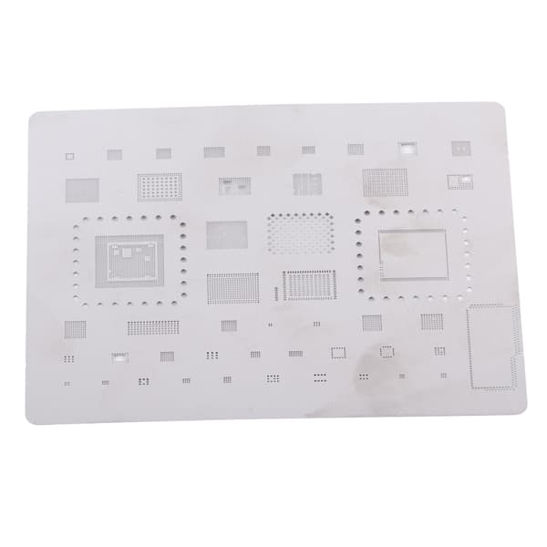 BGA Reballing Stencil Rustfrit Stål IC Chip Stencil A12 CPU