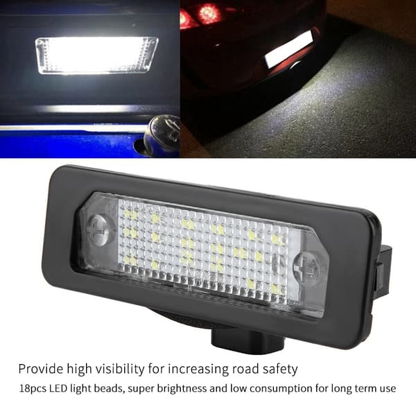 2. generations LED nummerpladelygte til Ford Mustang Fusion Flex Taurus