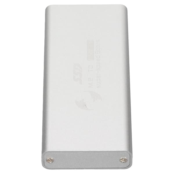 MSATA til USB 3.0 SSD-kabinetadapter 6 Gbps overførselshastighed varmeafledning PC-kabinet