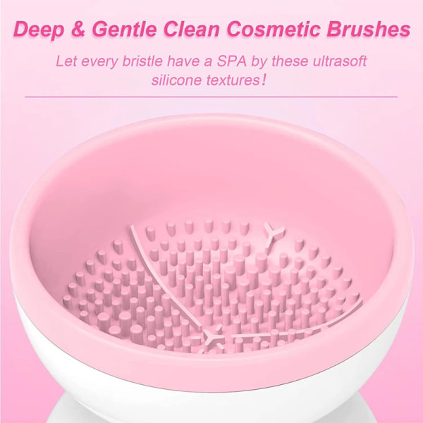 Elektrisk scrubber makeup børste rengøringsværktøj