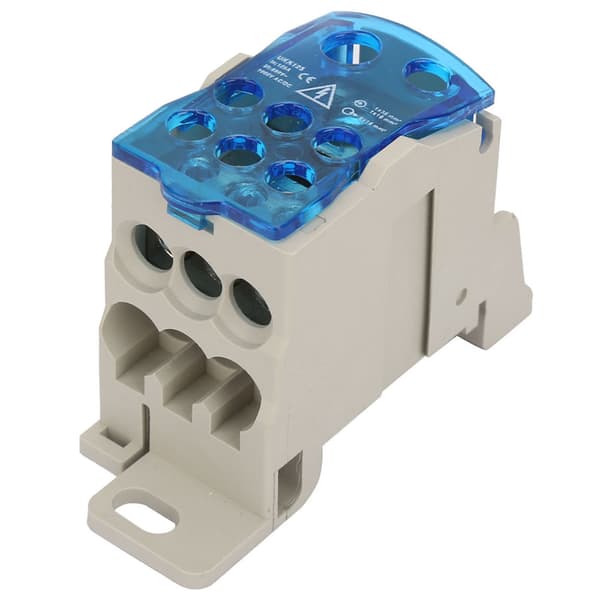Universal strømforsyningsboks, terminalblok, distributionsboks, elektrisk ledningsstik