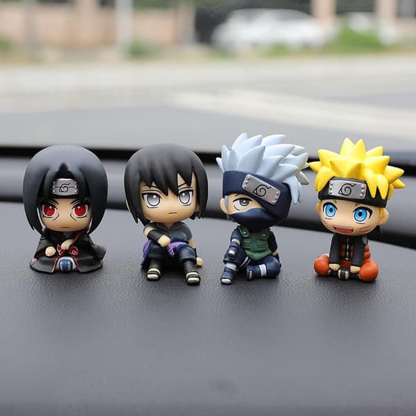 Anime Q Version PVC Action Figur Modell Leksak Samling Docka Present till Barn
