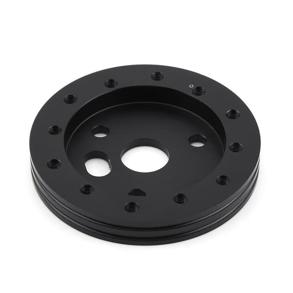 Universal Bil Spacer 0,5 Tommer til 6 Huls Hjul til 3 Huls Adapter Boss Sort