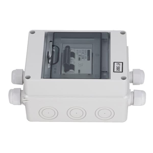 DC Miniatyr Strømbryter 2P 125A IP65 Vanntett Solcellepanelbryter 1000V