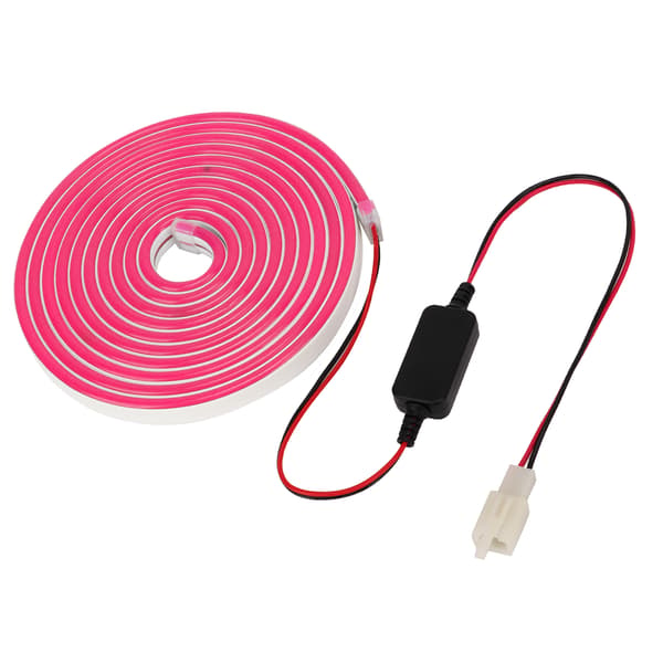 Forlygte Frunk LED Omkringlys Bånd Sæt Udskiftning til Tesla Model S X 2012‑2022 Pink