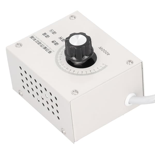 4000W SCR Spenningsregulator Dimmer Høy Effekt Elektronisk Tyristor Kontroll AC 110V 220V US Plug