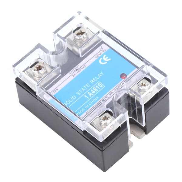 BERM 1 A4810 10A SSR Solid State Relä 70 280VAC Ingång 24 480VAC Last AC Elektrisk Utrustning för CNC-maskiner