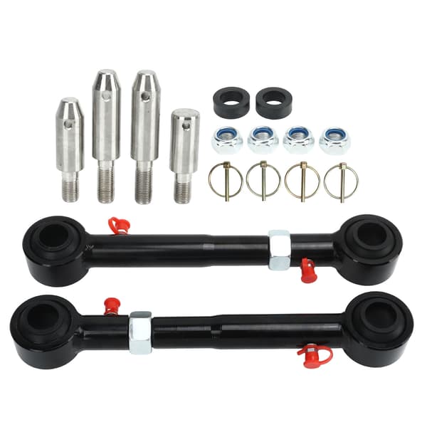 JKS Front Sway Bar Quick Disconnect System Rustfrit Stål Udskiftning til Jeep Wrangler JK 2007-2018