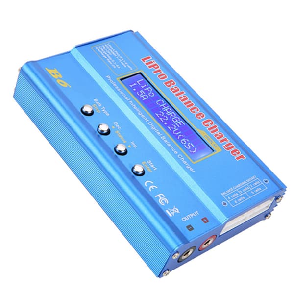 80W Digital LCD Balanselader for LiPo NiMH RC Batterier
