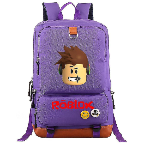 Virtual World Roblox Rygsæk Computertaske Student Skoletaske-farve-11 color-11