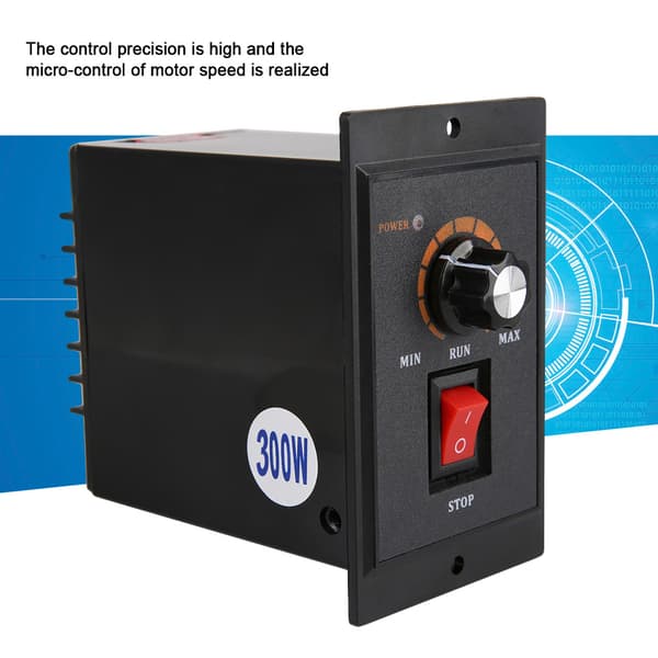 Enfas AC Motor Hastighetskontroller 220V 50 60Hz 300W