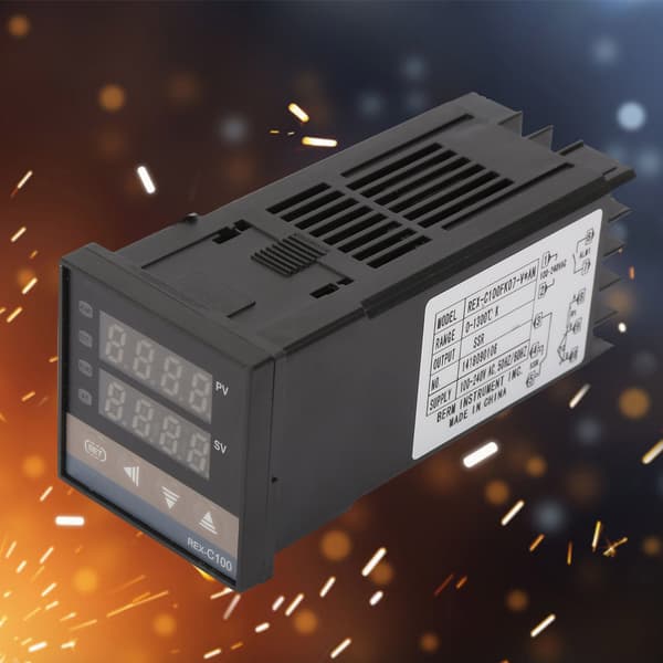 Digital LED PID Temperaturkontroll Kit AC 110V 240V 0 1300C Alarm