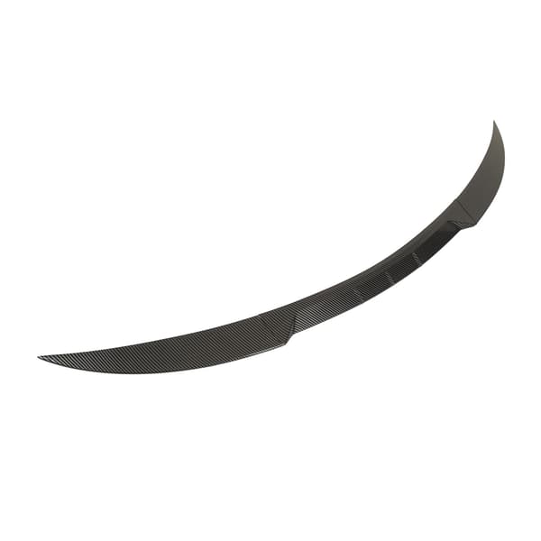 Bakre Trunk Spoiler Lip Splitter Karbonfiberfargeerstatning Tesla Model 3 2017 2023