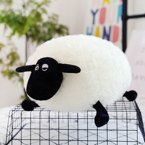 Sean the Sheep Pehmolelupallotyyny White 40cm