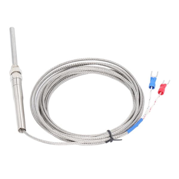 BERM K Typ Termoelement Temperatursensor Skärmad Sond Detektor Mätare 50mm 3 Meter