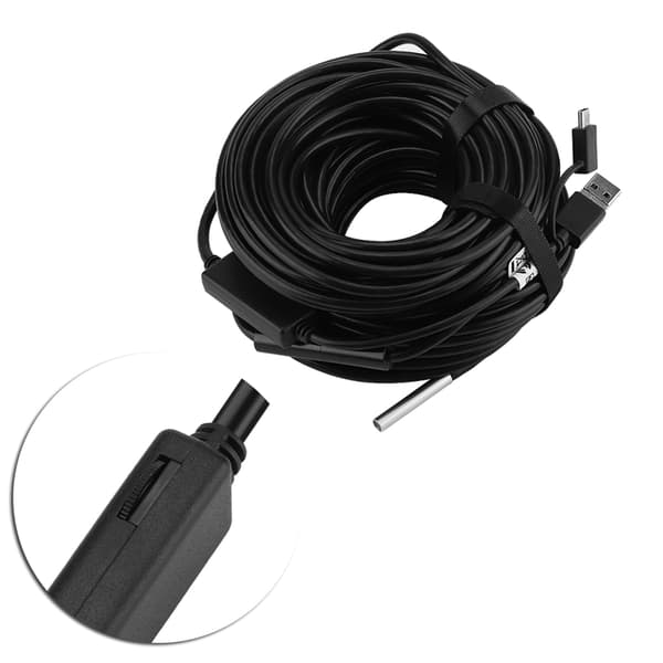 720P vanntett USB-endoskop for rør- og bilinspeksjon - 20m