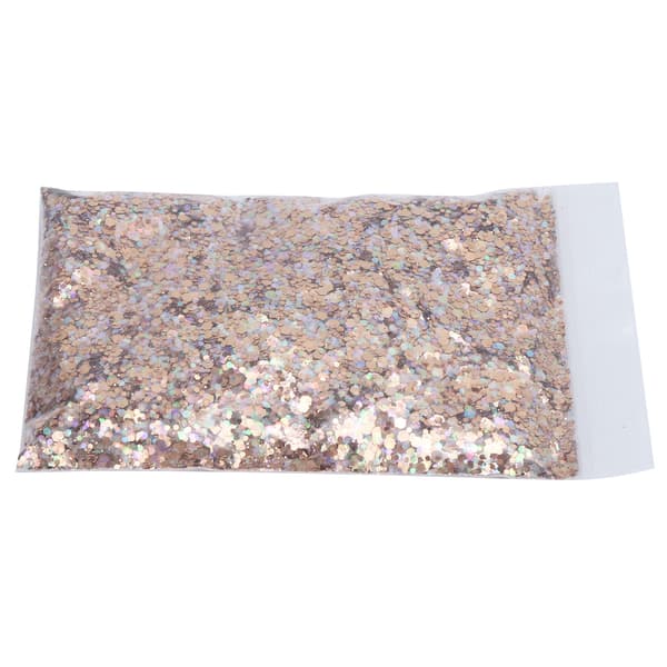 MHB 22400 PET Hexagonal Bronze Negle Glitter til Neglekunst Makeup