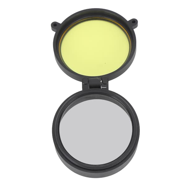 Gummi Flip Up Scope Linse Deksel Støvtett Beskyttende Monokulær 51mm 2.0in