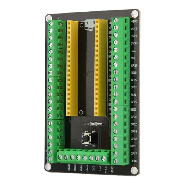 Laajennuslevy Raspberry Pi Pico -kehityslevolle, GPIO-liitäntälohkon irrotuslevy
