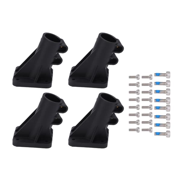 4 Sæt 20 mm Nylon Rørforbindelser T-formet Holdbar 3-vejs Fast Samling til RC Plante Drone
