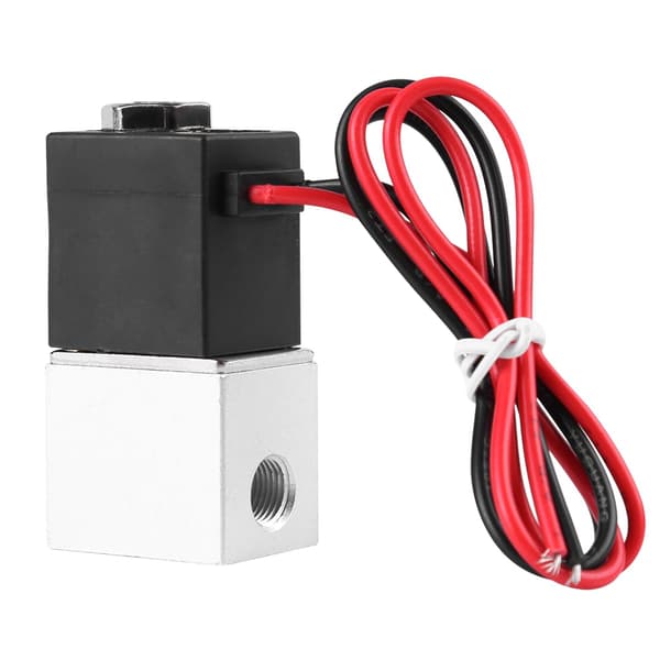 12V DC 1/8 Tomme 2 Vejs Normalt Lukket Elektrisk Magnetventil