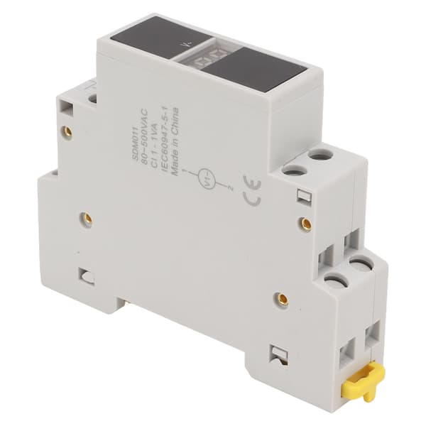 Mini digital spänningsmätare med ABS-hus - AC80V-500V för elektriker