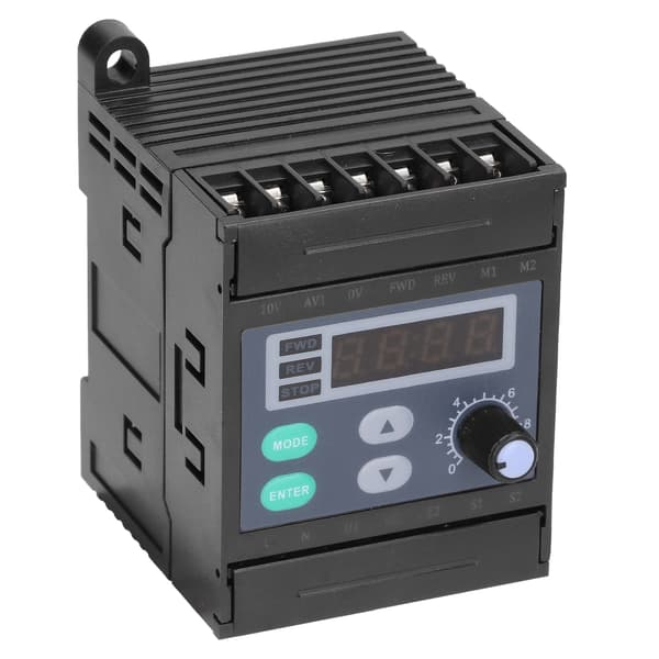 Digital Display Motorvarvtalsregulator Inbyggd Regulator Tillbehör Enfas 220V