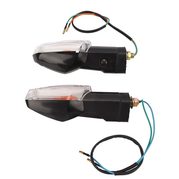2:a motorcykelblinkers Blinkerbyte för CBR250 250R CB300F CBF125 CBF150 2013-2017 Transparent lins