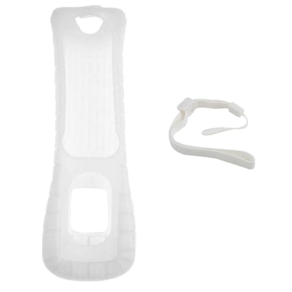 Silikonbeskyttelsesetui Håndleddsstropp Kompatibel med Wii Remote